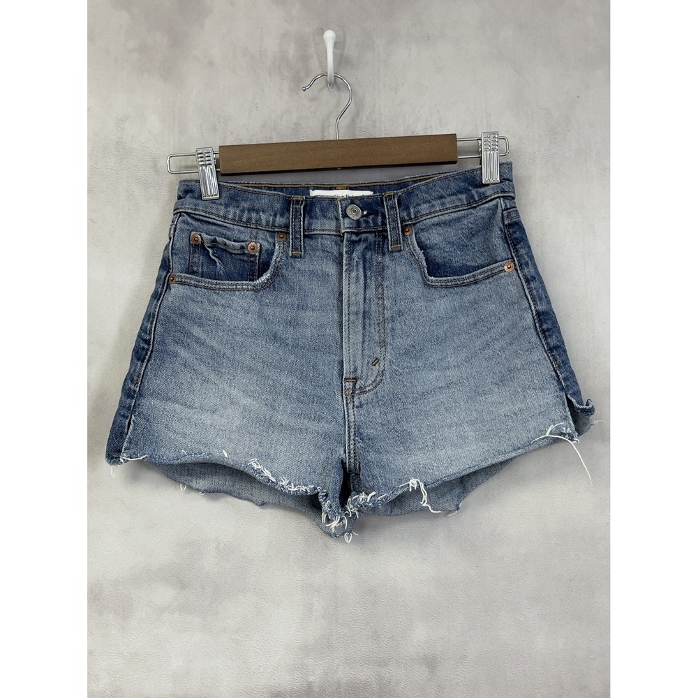 Abercrombie Fitch The Mom Short Women 24/00 High Rise Indie Festival Retro Beach